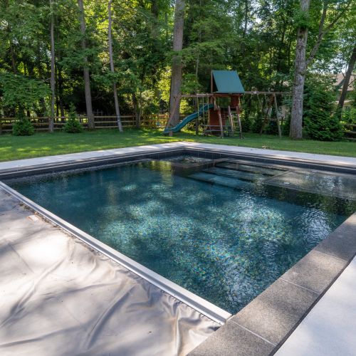 Shotcrete Pool with Cover