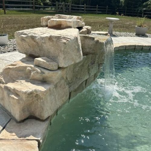 Swimming Pool Waterfall