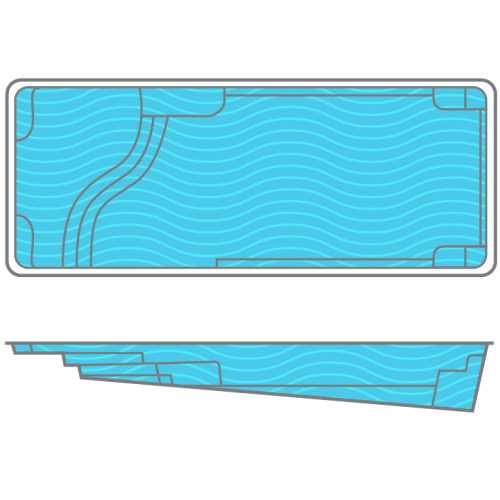 Example of Thursday Pool Fiberglass Aspen Pool