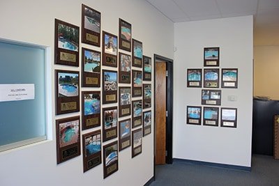 2009 Award Winning Pool Plaques